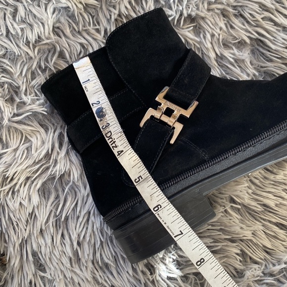 Cesare Paciotti Suede Black Boots Size 6.5 - Picture 14 of 17